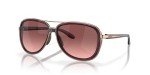 Oakley Women's Split Time Aviator Sunglasses - Crystal Raspberry