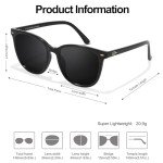 Trendy Polarized Square Sunglasses for Women