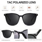 Trendy Polarized Square Sunglasses for Women