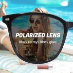 Trendy Polarized Square Sunglasses for Women