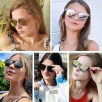 Trendy Polarized Square Sunglasses for Women