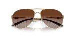 Oakley Women's Aviator Sunglasses in Gold/Brown Gradient