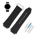 MMBAY Big Bang Silicone Watch Band - Black