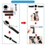 MMBAY Big Bang Silicone Watch Band - Black