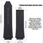 Stylish Black Replacement Band for Hublot Big Bang