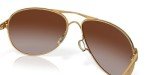 Oakley Women's Aviator Sunglasses in Gold/Brown Gradient