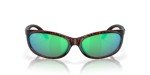 Costa Sunglasses: Tortoise Frame with Green Lenses