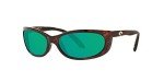Costa Sunglasses: Tortoise Frame with Green Lenses