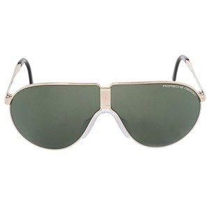 Porsche Design P8480 Light Gold Green Sunglasses