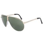 Porsche Design P8480 Light Gold Green Sunglasses