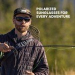 Milestone Polarized Sunglasses - Black Frame/Green Mirror