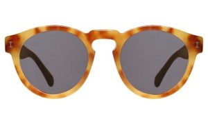 Illesteva Leonard Sunglasses - Amber & Grey Style