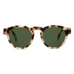Chai Tortoise Round Polarized Sunglasses by Peepers