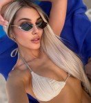 Stylish Semi-Rimless Y2K Women's Sunglasses