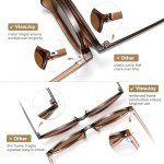 ViewJoy Cat Eye Sunglasses for Women - 2 Pack