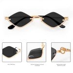 Stylish Semi-Rimless Y2K Women's Sunglasses