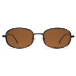 Trendy Retro Oval Sunglasses for Unisex AP3681