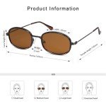Trendy Retro Oval Sunglasses for Unisex AP3681