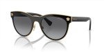 Versace Women's Black Frame Sunglasses with Grey Lenses