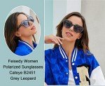FEISEDY Women’s Polarized Vintage Cat Eye Sunglasses