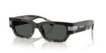Versace Havana Frame Sunglasses with Dark Grey Lenses
