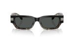 Versace Havana Frame Sunglasses with Dark Grey Lenses