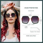 Trendy Oversized UV Protection Sunglasses for Women
