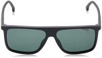 Carrera Men's Matte Black Rectangular Sunglasses 172/N/S