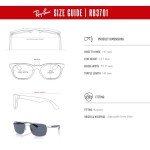 Ray-Ban RB3701 Dark Grey Rectangle Sunglasses + Kit