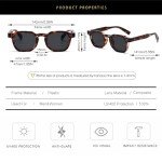 Trendy Retro Square Sunglasses - UV400 Protection