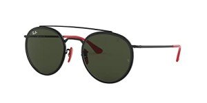 Ray-Ban Scuderia Ferrari Round Sunglasses - Black Green