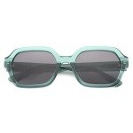 ZENOTTIC Retro Polarized Hexagon Sunglasses for Women