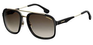 Carrera CA133/S Black Gold Brown Gradient Sunglasses