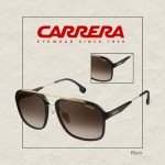 Carrera CA133/S Black Gold Brown Gradient Sunglasses