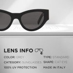 Saint Laurent Cat-Eye Sunglasses with Eyewear Kit