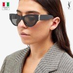Saint Laurent Cat-Eye Sunglasses with Eyewear Kit