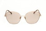 Jimmy Choo Cat Eye Butterfly Sunglasses - Bku Gold