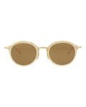 Thom Browne TB 110 White Gold Sunglasses