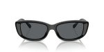 Michael Kors MK2210U Asheville Rectangular Sunglasses - Black