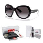 Ray-Ban Jackie Ohh II Black/Grey Gradient Sunglasses