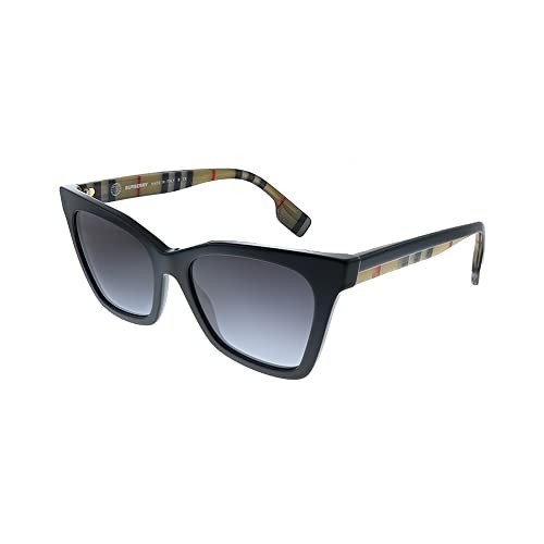 Burberry Elsa Black Light Grey Gradient Sunglasses