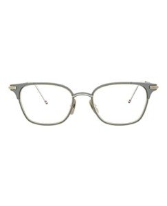 THOM BROWNE TB 107 B-GRY-SLV Sunglasses