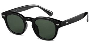 Vintage Round Tinted Sunglasses for Men & Women