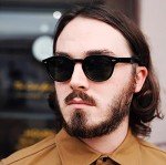 Vintage Round Tinted Sunglasses for Men & Women