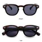 Trendy Vintage Round Tinted Sunglasses for All