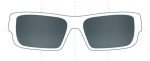 Chanel 6014 Replacement Lenses - Non-Polarized Black