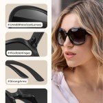 Miyya Oversized Polarized Sunglasses for Women