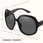 Miyya Oversized Polarized Sunglasses for Women