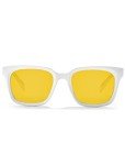 Veda Tinda Rectangle Yellow Tinted Polarized Sunglasses