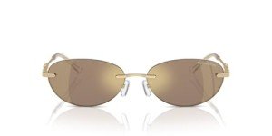 Michael Kors MK1151 Manchester Oval Sunglasses - Brown